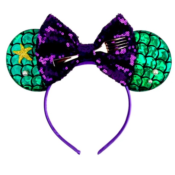 Disney Accessories - Brand new Disney ears! Never worn never used! Little mermaid, Disney fan!!